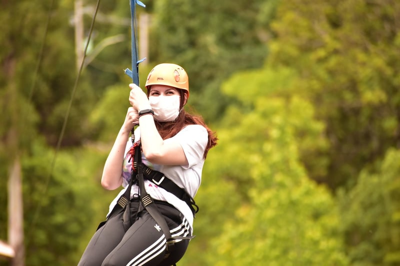 Zip-lining adventure